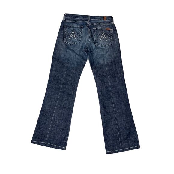 7 For All Mankind “A” Pocket Boot Jeans - Picture 4 of 8